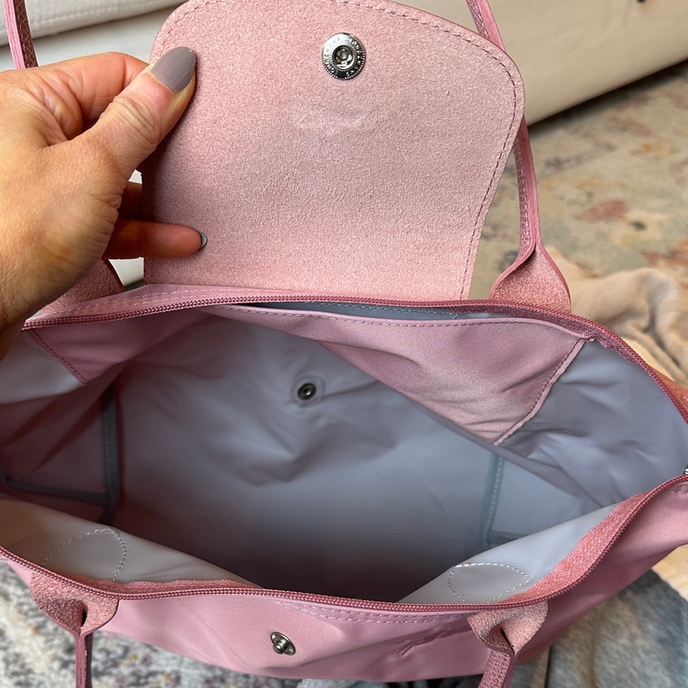 Longchamp Pink Medium Tote Bag - Picture 4 of 8